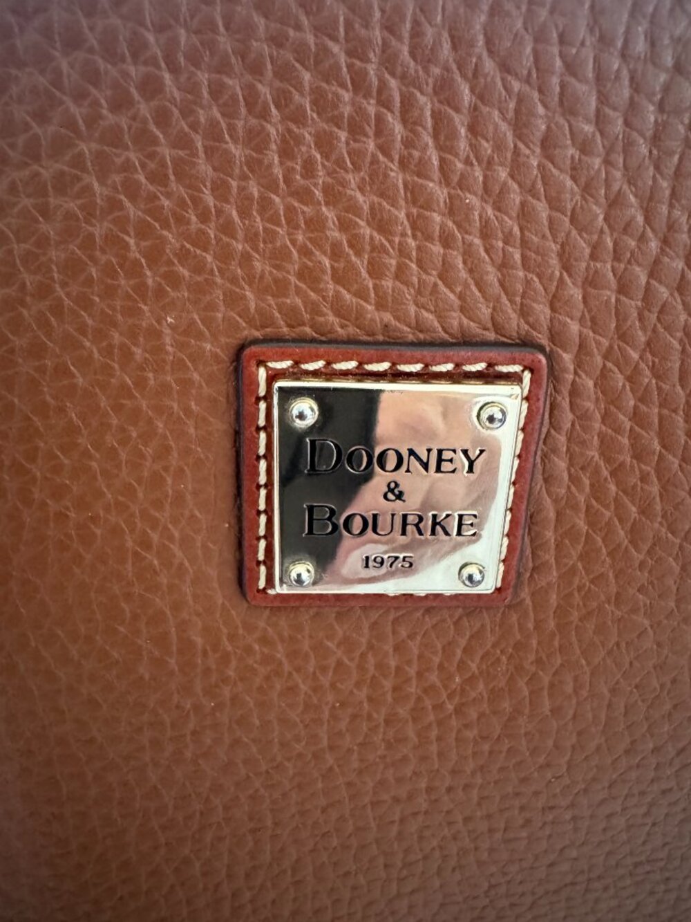 Dooney & Bourke Pebble Grain Zip Leather Backpack – Excellent Like-New Condition - Picture 7 of 14
